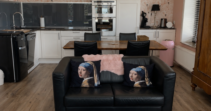 Woonkamer naar binnen